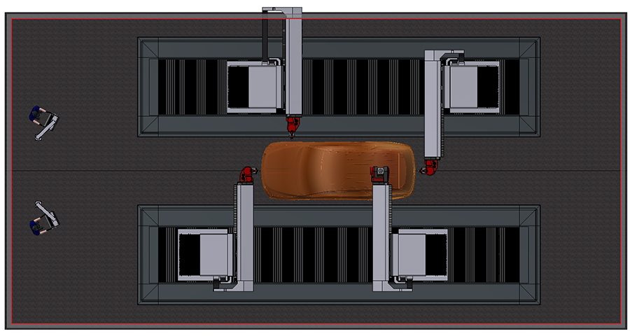 HTF 4 montanti - alto